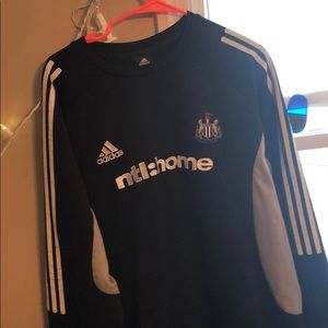 adidas crewneck with patches